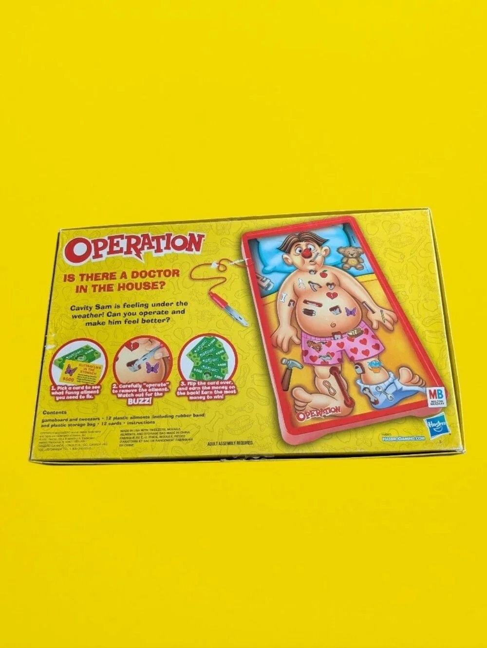 Hasbro operation board